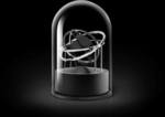 Кутия самонавиващи се часовници Bernard Favre PLANET DOUBLE-AXIS SILVER RINGS BLACK ALU BASE